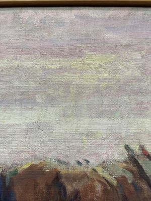 Lot 817 - Harry Becker (1865-1928) oil on canvas, The Plough Team