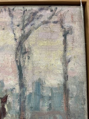 Lot 817 - Harry Becker (1865-1928) oil on canvas, The Plough Team