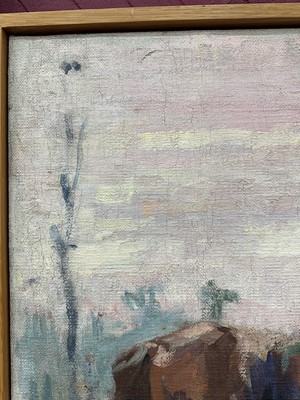 Lot 817 - Harry Becker (1865-1928) oil on canvas, The Plough Team