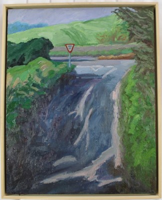 Lot 393 - Kevin Noler (Contemporary) oil on canvas, Give Way, signed and dated 2013