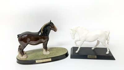 Lot 86 - Four Beswick Horses including Spirit of Freedom