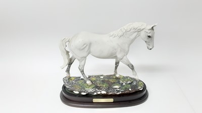 Lot 88 - Royal Doulton limited edition model Horse - Desert Orchid DA 134, modelled by Graham Tongue, no 3136 of 7500