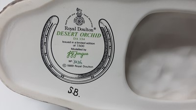 Lot 88 - Royal Doulton limited edition model Horse - Desert Orchid DA 134, modelled by Graham Tongue, no 3136 of 7500