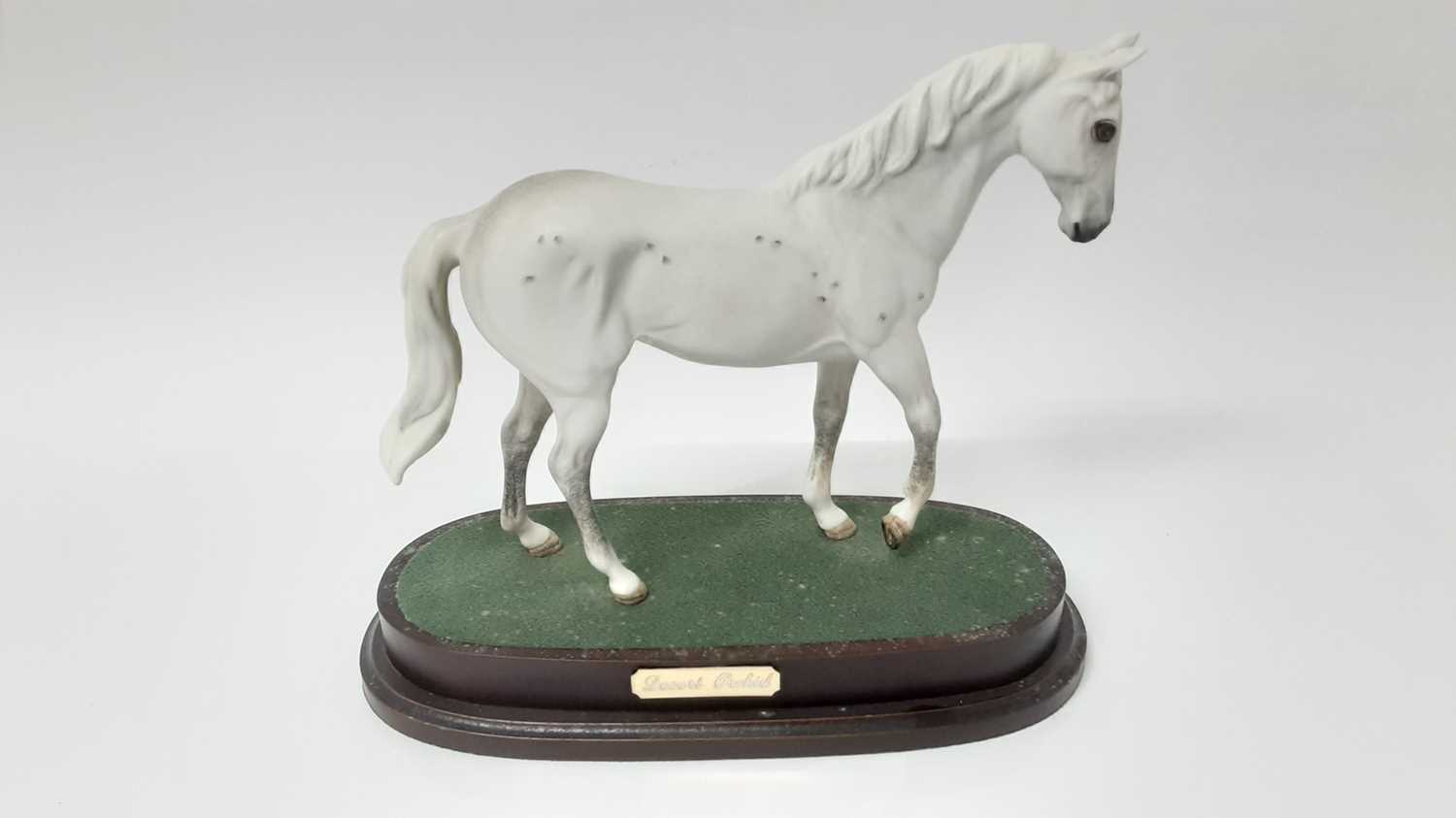 Lot 90 - Five Royal Doulton horses including Desert Orchid
