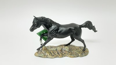 Lot 107 - Royal Doulton model horse - Black Bess, no. DA170, designed by Graham Tongue, 19cm high