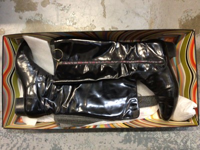 Lot 525 - Pair of Paul Smith Leather boots