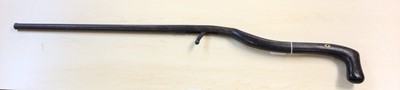 Lot 929 - 19th century percussion shot gun stick
