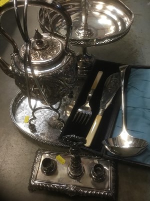 Lot 241 - Silver plate