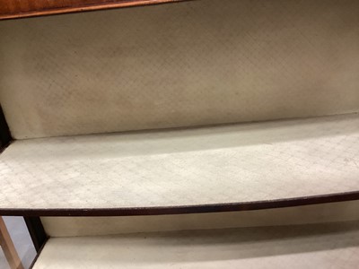 Lot 964 - Early 20th century mahogany bowfront display cabinet