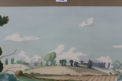 Lot 1152 - *John Northcote Nash (1893-1977) lithograph, The Stour, near Bures