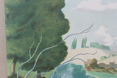 Lot 1152 - *John Northcote Nash (1893-1977) lithograph, The Stour, near Bures