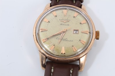 Lot 88 - Longines Automatic Conquest Calendar wristwatch