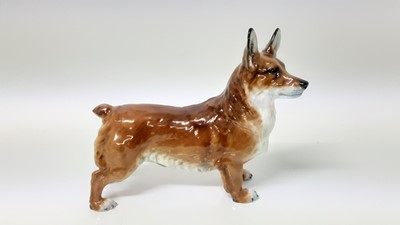 Lot 128 - Royal Doulton model  Welsh Corgi - Spring Robin HN2557, 19.5cm high