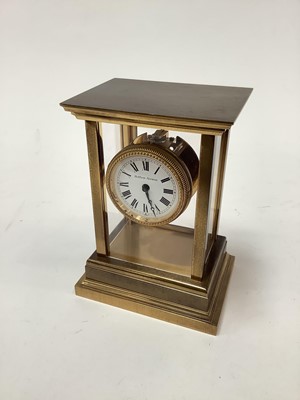 Lot 2579 - Braas eight-day carriage clock by Matthew Norman