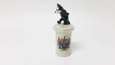Lot 140 - Rare Carlton Crested China Felix Kept On Walking - Southend-on-Sea