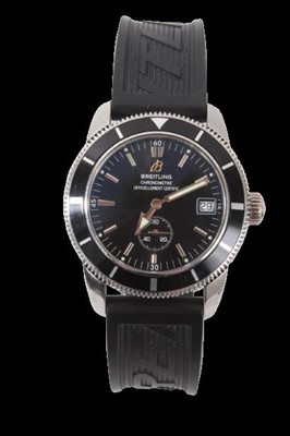 Lot 157 - Breitling Chronometer Superocean wristwatch