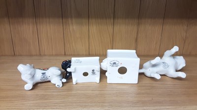 Lot 157 - Selection of Crested China Dogs, various manufacturers to include Carlton, Willow Art and Arcadian