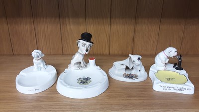 Lot 157 - Selection of Crested China Dogs, various manufacturers to include Carlton, Willow Art and Arcadian