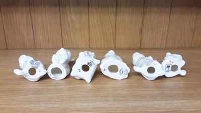 Lot 157 - Selection of Crested China Dogs, various manufacturers to include Carlton, Willow Art and Arcadian