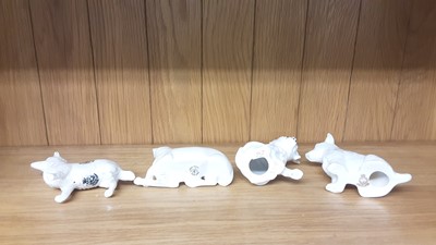 Lot 157 - Selection of Crested China Dogs, various manufacturers to include Carlton, Willow Art and Arcadian