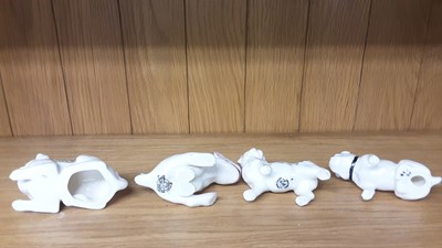 Lot 157 - Selection of Crested China Dogs, various manufacturers to include Carlton, Willow Art and Arcadian