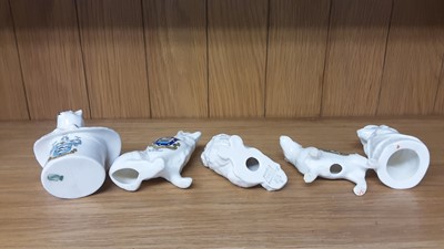 Lot 157 - Selection of Crested China Dogs, various manufacturers to include Carlton, Willow Art and Arcadian