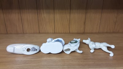 Lot 157 - Selection of Crested China Dogs, various manufacturers to include Carlton, Willow Art and Arcadian