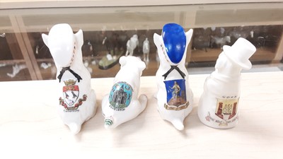 Lot 157 - Selection of Crested China Dogs, various manufacturers to include Carlton, Willow Art and Arcadian