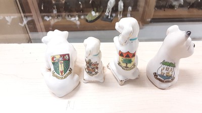 Lot 157 - Selection of Crested China Dogs, various manufacturers to include Carlton, Willow Art and Arcadian