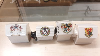 Lot 157 - Selection of Crested China Dogs, various manufacturers to include Carlton, Willow Art and Arcadian