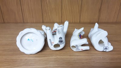 Lot 159 - Selection of Crested China model animals including Tigers, Deer, Hippo, Bears etc, various manufacturers to include Savoy, Carlton and Swan