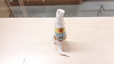 Lot 159 - Selection of Crested China model animals including Tigers, Deer, Hippo, Bears etc, various manufacturers to include Savoy, Carlton and Swan