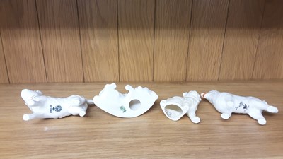Lot 163 - Selection of Crested China Dogs, various manufacturers to include Swan, Willow Art and Arcadian