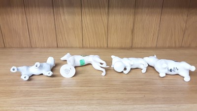 Lot 163 - Selection of Crested China Dogs, various manufacturers to include Swan, Willow Art and Arcadian