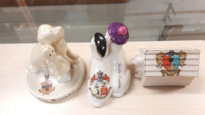 Lot 163 - Selection of Crested China Dogs, various manufacturers to include Swan, Willow Art and Arcadian