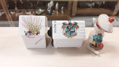 Lot 163 - Selection of Crested China Dogs, various manufacturers to include Swan, Willow Art and Arcadian