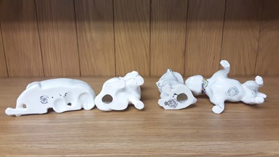 Lot 163 - Selection of Crested China Dogs, various manufacturers to include Swan, Willow Art and Arcadian