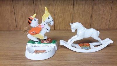Lot 165 - Selection of Crested China Horses and Ponies, various manufacturers ito include Willow Art, Savoy and Carlton