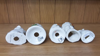 Lot 167 - Selection of Crested China models including Policeman, Boy Scout, Lighthouse etc, various manufacturers to include Carlton, Willow Art and Shelley