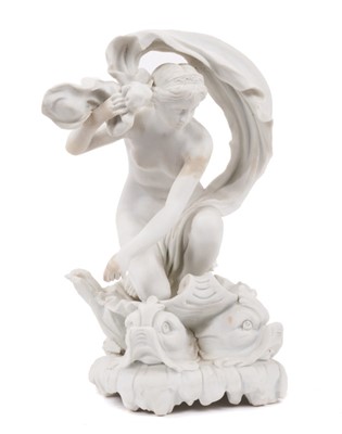 Lot 63 - Sevres bisque porcelain figure