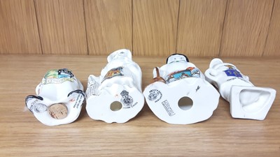 Lot 170 - Selection of Crested China models including figures and animals, various manufacturers to include Arcadian, Rowena and Willow Art
