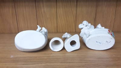 Lot 170 - Selection of Crested China models including figures and animals, various manufacturers to include Arcadian, Rowena and Willow Art