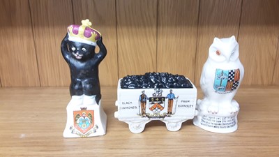 Lot 170 - Selection of Crested China models including figures and animals, various manufacturers to include Arcadian, Rowena and Willow Art