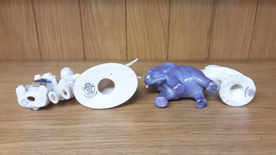 Lot 170 - Selection of Crested China models including figures and animals, various manufacturers to include Arcadian, Rowena and Willow Art