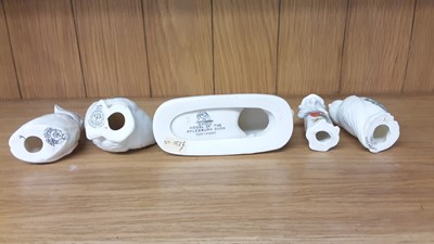 Lot 170 - Selection of Crested China models including figures and animals, various manufacturers to include Arcadian, Rowena and Willow Art