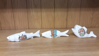 Lot 170 - Selection of Crested China models including figures and animals, various manufacturers to include Arcadian, Rowena and Willow Art