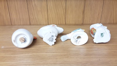 Lot 170 - Selection of Crested China models including figures and animals, various manufacturers to include Arcadian, Rowena and Willow Art