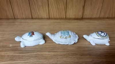 Lot 170 - Selection of Crested China models including figures and animals, various manufacturers to include Arcadian, Rowena and Willow Art