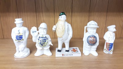 Lot 170 - Selection of Crested China models including figures and animals, various manufacturers to include Arcadian, Rowena and Willow Art