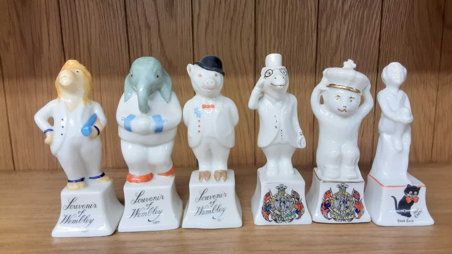 Lot 172 - Selection of Crested China models including Horses, Cats, Camel etc, various manufacturers to include Tuscan, Carlton and Arcadian